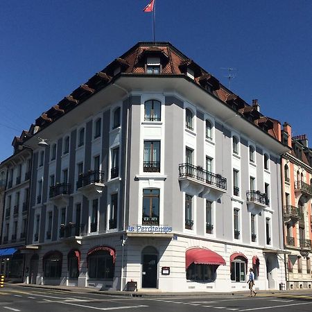 Hotel Des Alpes Ньон Экстерьер фото